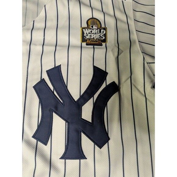 Juan Soto #22 New York Yankees 2024 World Series Baseball Jersey XL - Picture 3 of 4